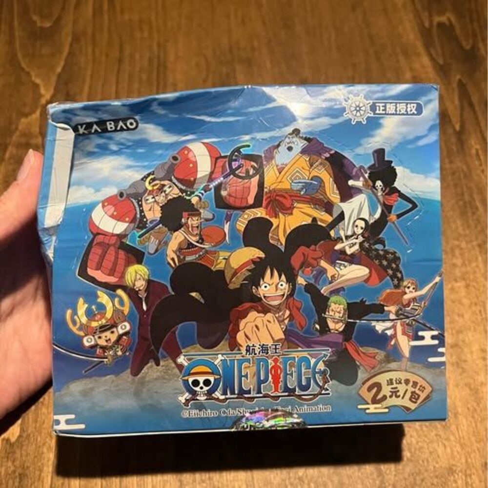 One Piece KaBao Voyage Log V2 Collectible Cards 30 Pack Box Sealed